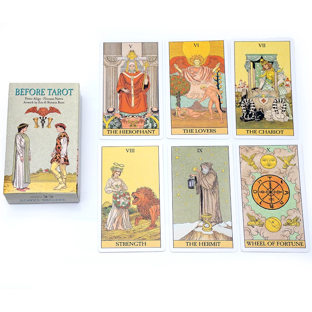 التارو من حوريات البحر قبل بطاقات التارو 78 قطعة بطاقات رايدر وايت نظام أوراكل بطاقات سطح السفينة العرافة مجلس لعبة التارو سطح السفينة هدية