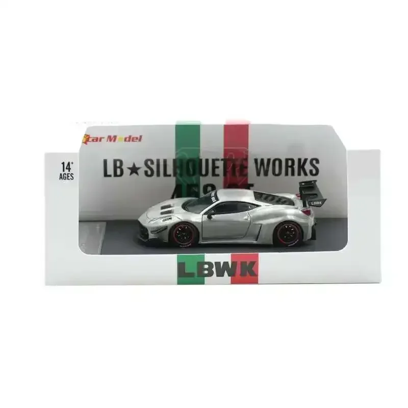 

Star In Stock 1:64 LBWK 458 GT RAW Special Chase Diecast Car Model Collect Miniature Toys