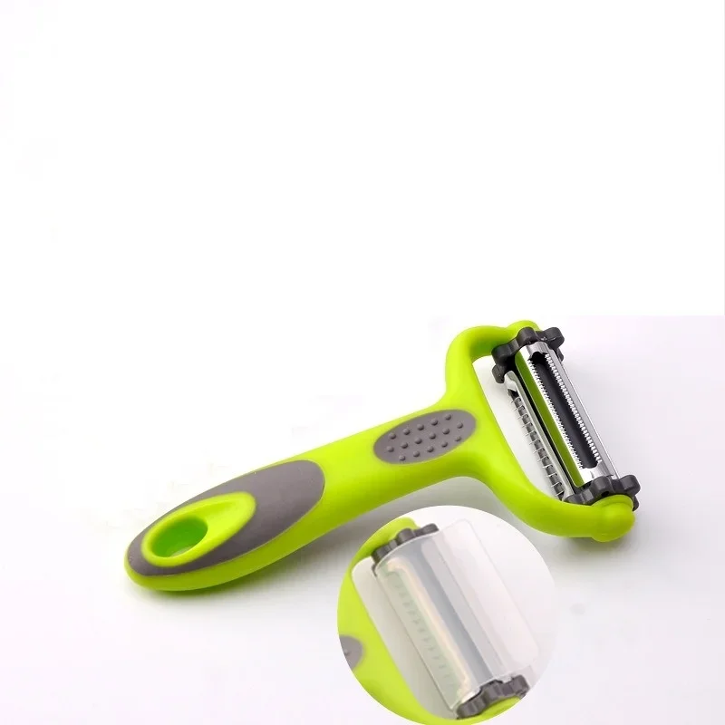 3 in 1 Rotary Peeler Fruit Vegetables Cabbage Graters Salad Carrot Potato Slicer Kitchen Multifunction Grater Julienne Peeler