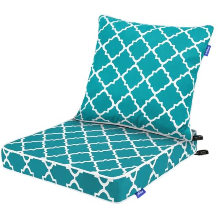 

Глубокие подушки для сидений, уличные подушки для мебели, подушки для сидений и спинок садовой мебели, съемные подушки для патио со съемным чехлом