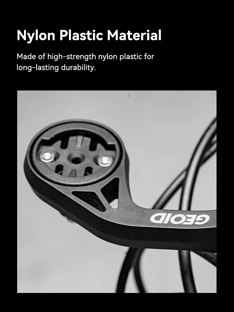 GEOID Bike Mount Extender Sportkamera GoPro Light & Computerhalterung für Garmin Bryton Wahoo Fahrradzubehör – Detail 2