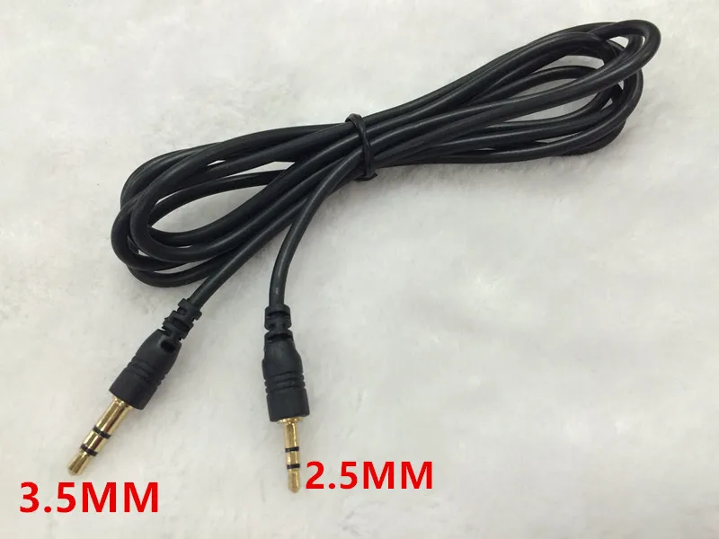 Cable auxiliar macho de 3,5mm a Jack macho de 2,5mm, Cable de Audio estéreo auxiliar de 3,5mm para auriculares de teléfono