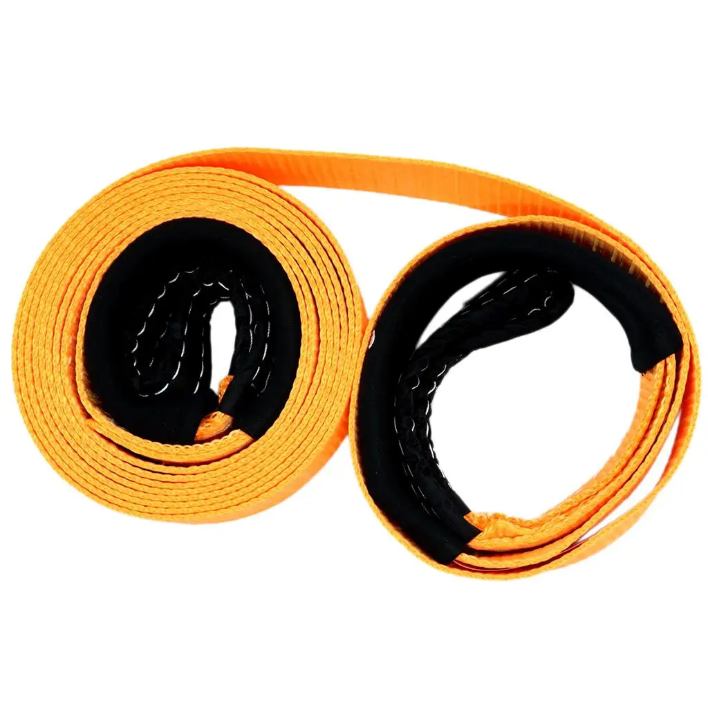 Polyester Towing Strap Rope Used for Vehicle Relief - 3'' 8T 9 Meters 16 ft