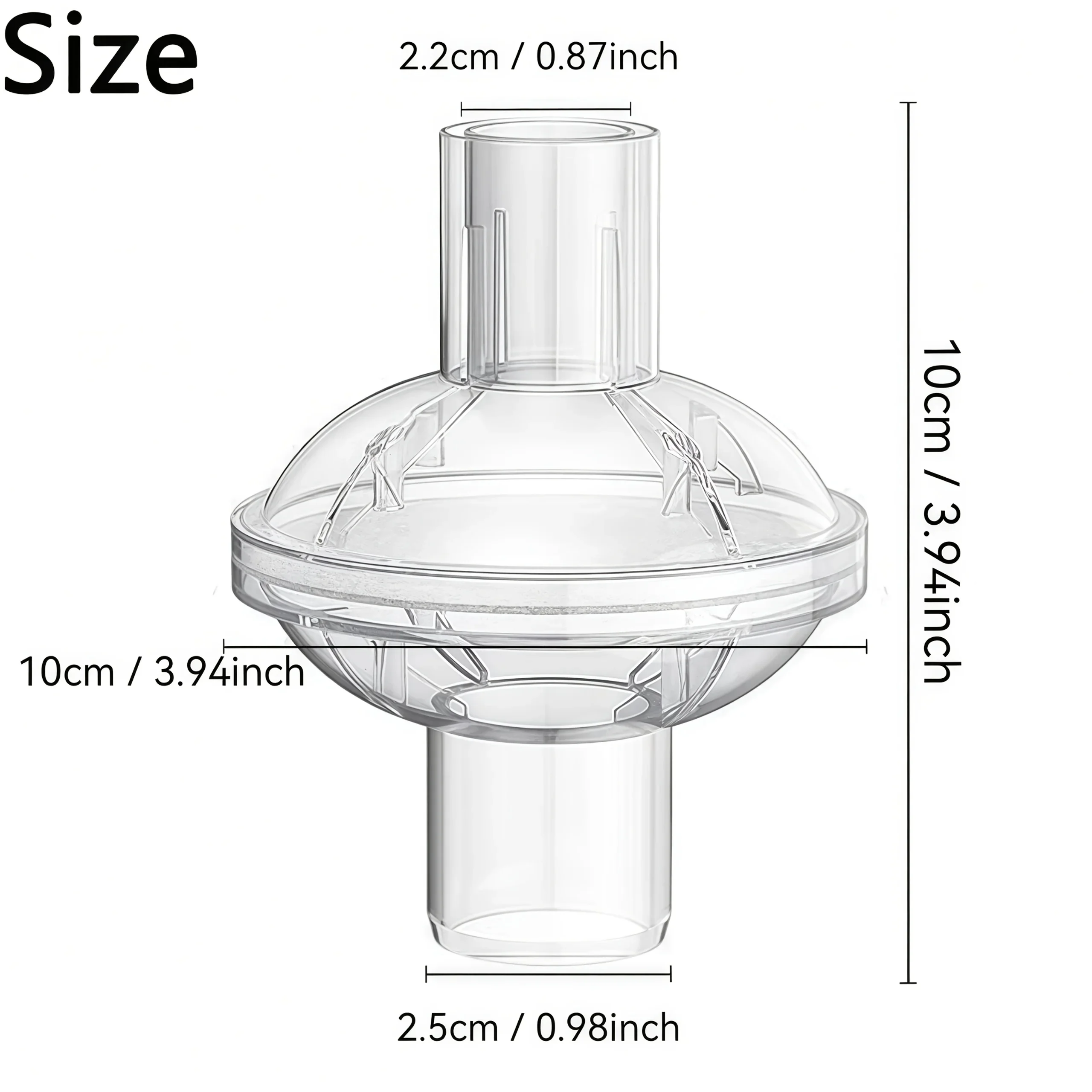 Universal Built-in Filter Cotton (1pc/4pcs/10pcs/20pcs), Suitable for ResMed, DreamStation, CPAP and BiPAP Machines