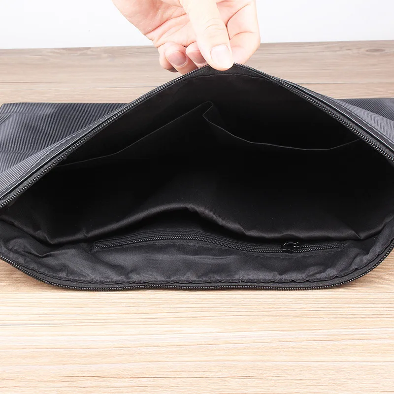 Large Capacity Men\'s Handbag Women Clutch Oxford Fabric Bag Waterproof Nylon Wallets Clutch Casual Envelope Mobile Phone Bag