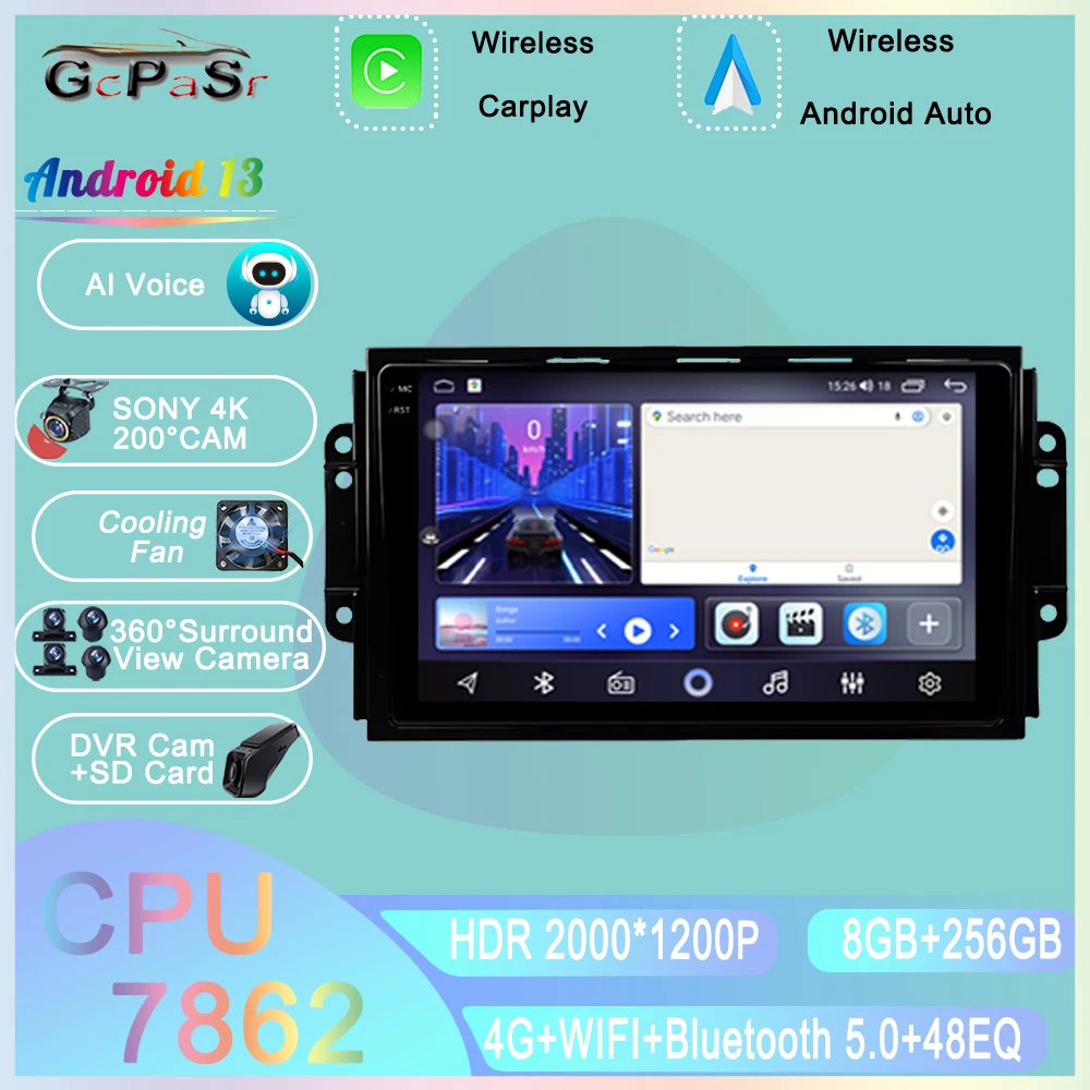 

Car Radio For Chery Tiggo 3 2016 - 2018 Android Auto Carplay Video Player GPS Navigation Multimedia Stereo 5G WIGI No 2din DVD