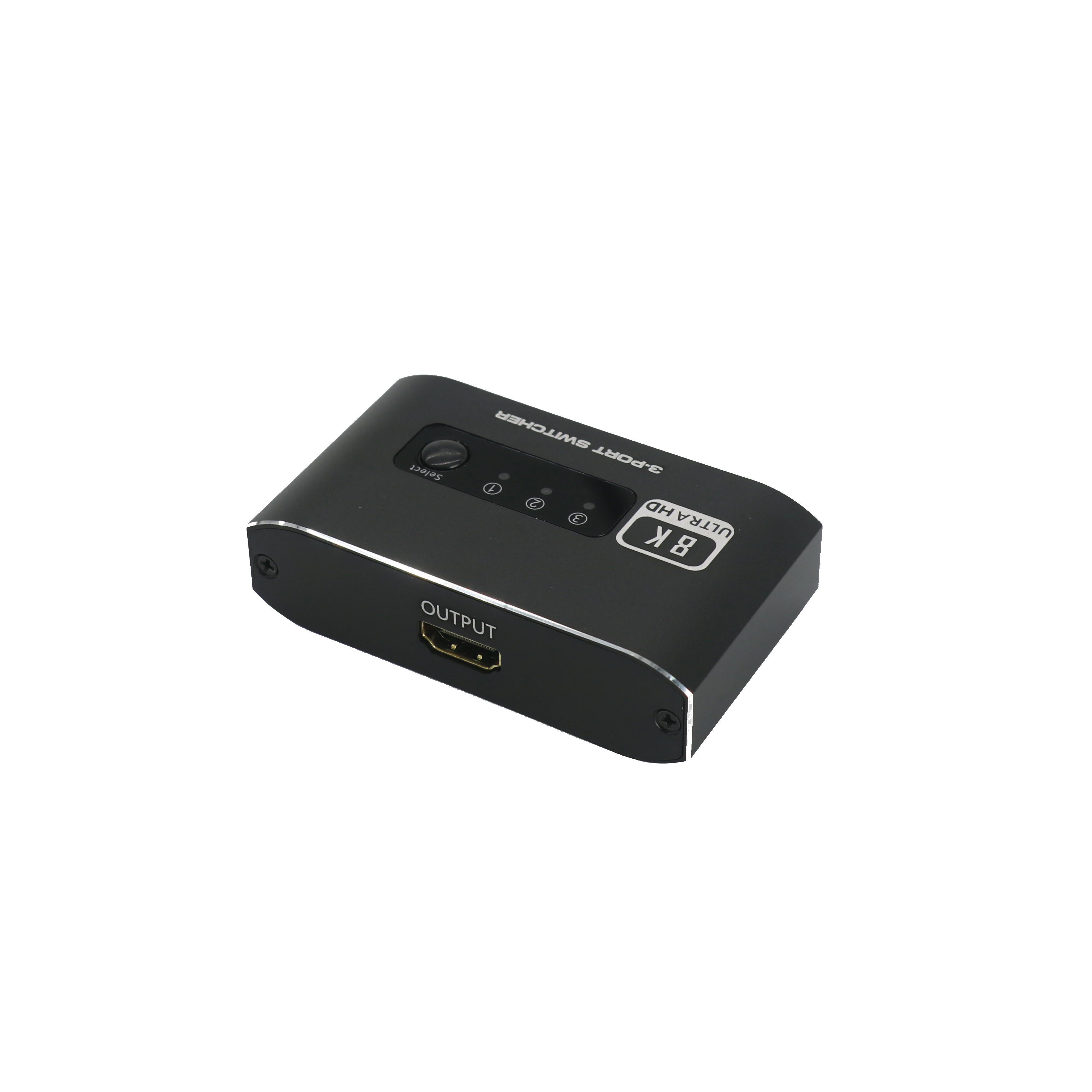8K 4K HDMI Switch Box 3x1 8K HDMI 2.1 Switcher Adapter 8K60Hz 4K120Hz 3 in 1 Out Converter HDCP2.3 for PS4 PS5 Apple HDTV