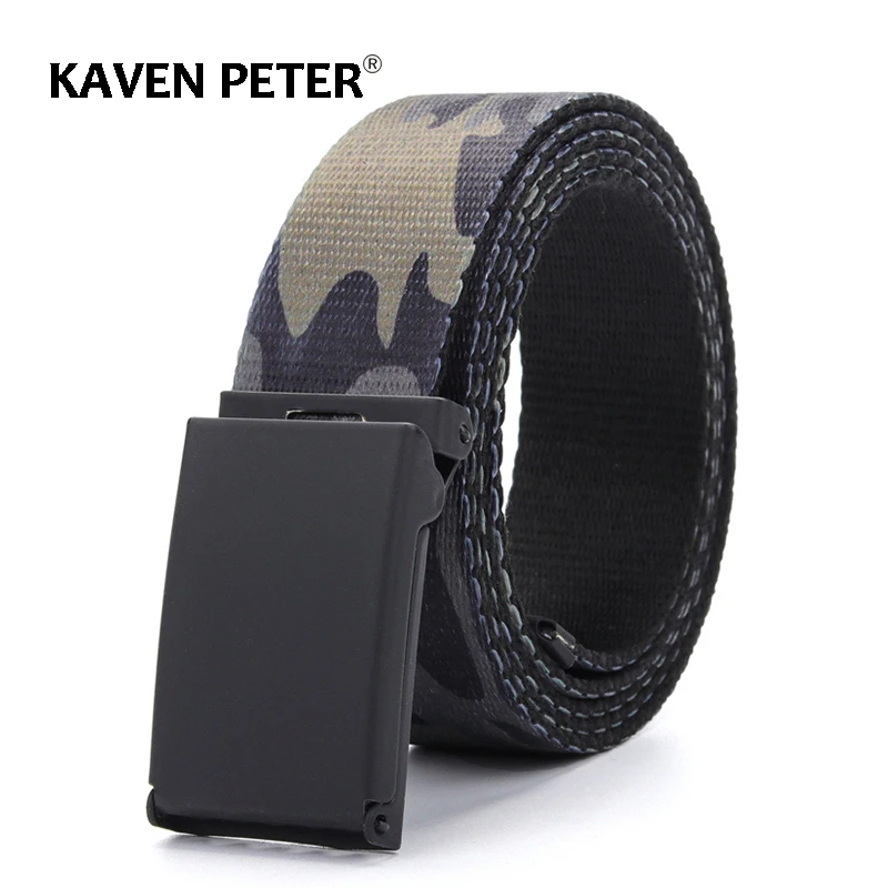 Male Military Tactical Belts Fashion Unisex Army Camouflage Waist Canvas Men Belt For Jeans Femme Cummerbunds Webbing Strap