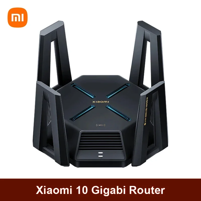 

Xiaomi 10 Gigabit Router WiFi 7 2GB RAM Dual 10G Network Port 2.5G X 4 Adaptive Network Port Mesh IPTV USB 3.0