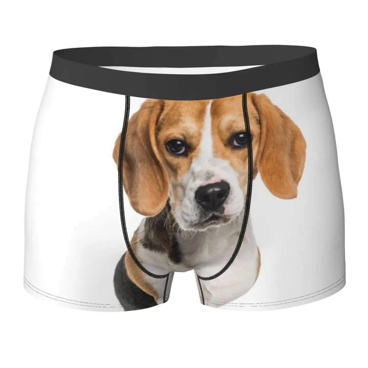 

Нижнее белье для собак Beagle, 3D чехол для домашних животных, модные шорты-боксеры, шорты с принтом, сексуальные мужские трусы, большие размеры