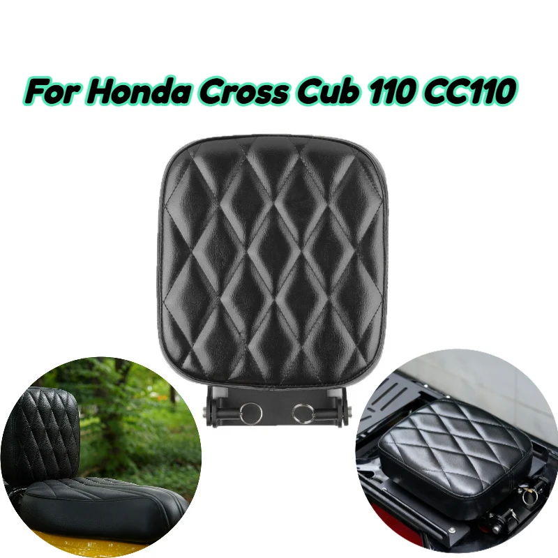 Vintage Single Seat For Honda Cross Cub 110 CC110 2023 2024 Motorcycle Racer Retro Split Front Rear Single Seat Modification
