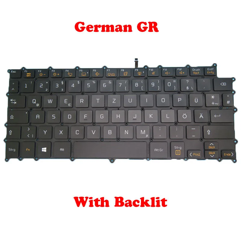 KR BR US PO GR Keyboard For LG 13Z980 13ZD980 13Z990 13ZB990 13ZD990 14Z90N 14Z980 14ZD980 14Z990 14Z990C 14ZD990 14T90N 14T990