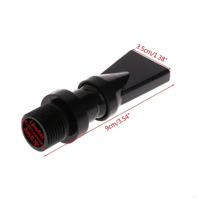 N84C Plastics Outflow Pipe Connector فوهة Duckbill Rotatable