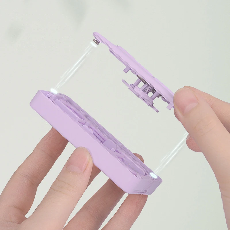 10Pcs/box Automatic Dental Floss Container Easy Push Bilateral Outlet Floss Toothpick Set Magnetic Design Tooth Care