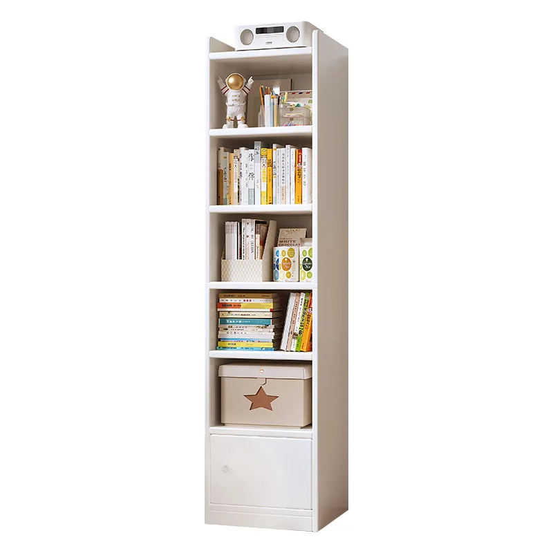 

Bookshelf Floor-to-ceiling shelf Narrow slit bookcase Integrated against the wall Simple table Corner cabinet Locker