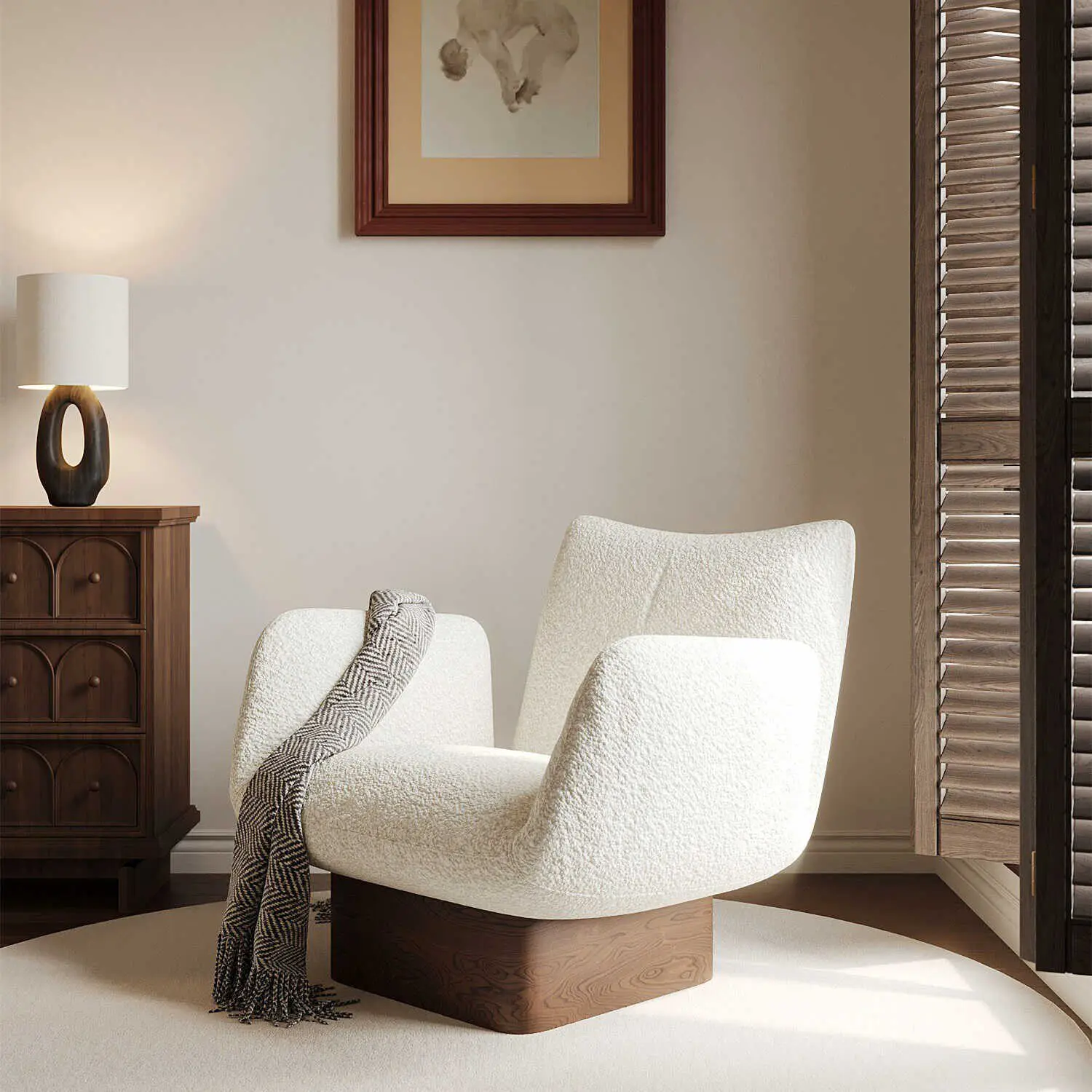 Light luxury modern sponge filled sofa chair with backrest leisure chair suitable for apartment basement living