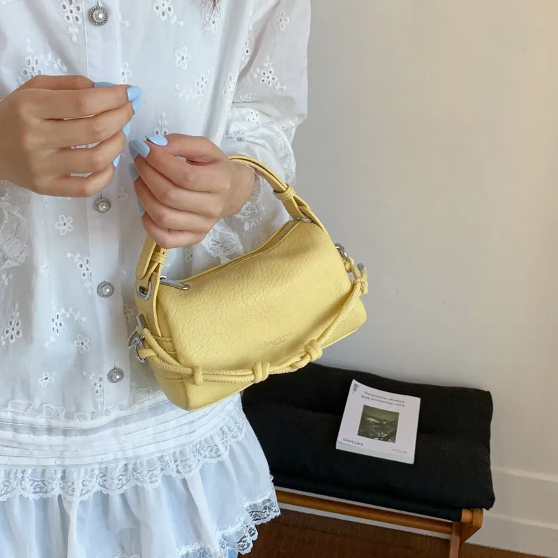 

2025 Trendy Square Tote Bag for Women Minimalist Shoulder Crossbody Purse Fashionable Handbag