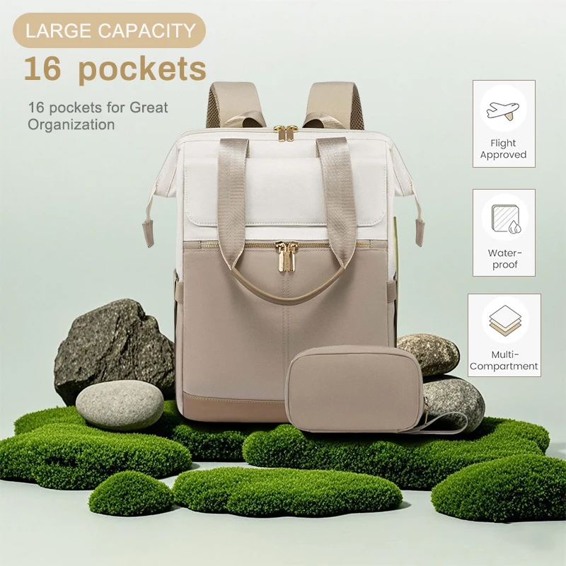 

2024 New Women Backpack Waterproof Oxford Bagpack Large Mochilas Fashion Schoolbag For Teenagers Girls Travel Weekend