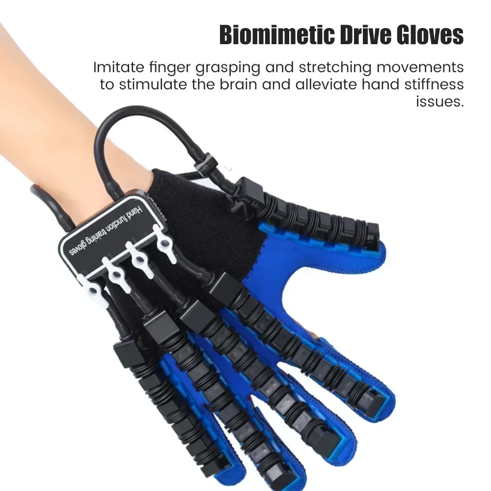 Rehabilitation Robot Gloves Stroke Hemiplegia Intelligent Massage Hand Function Robot Gloves Hand Rehabilitation Training Gloves