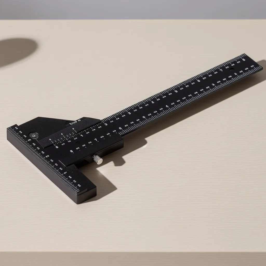 Practical Woodworking Ruler Multi Functional Measuring Tool Provide Accurate Measure Data High Quality Material Ruler Caliper