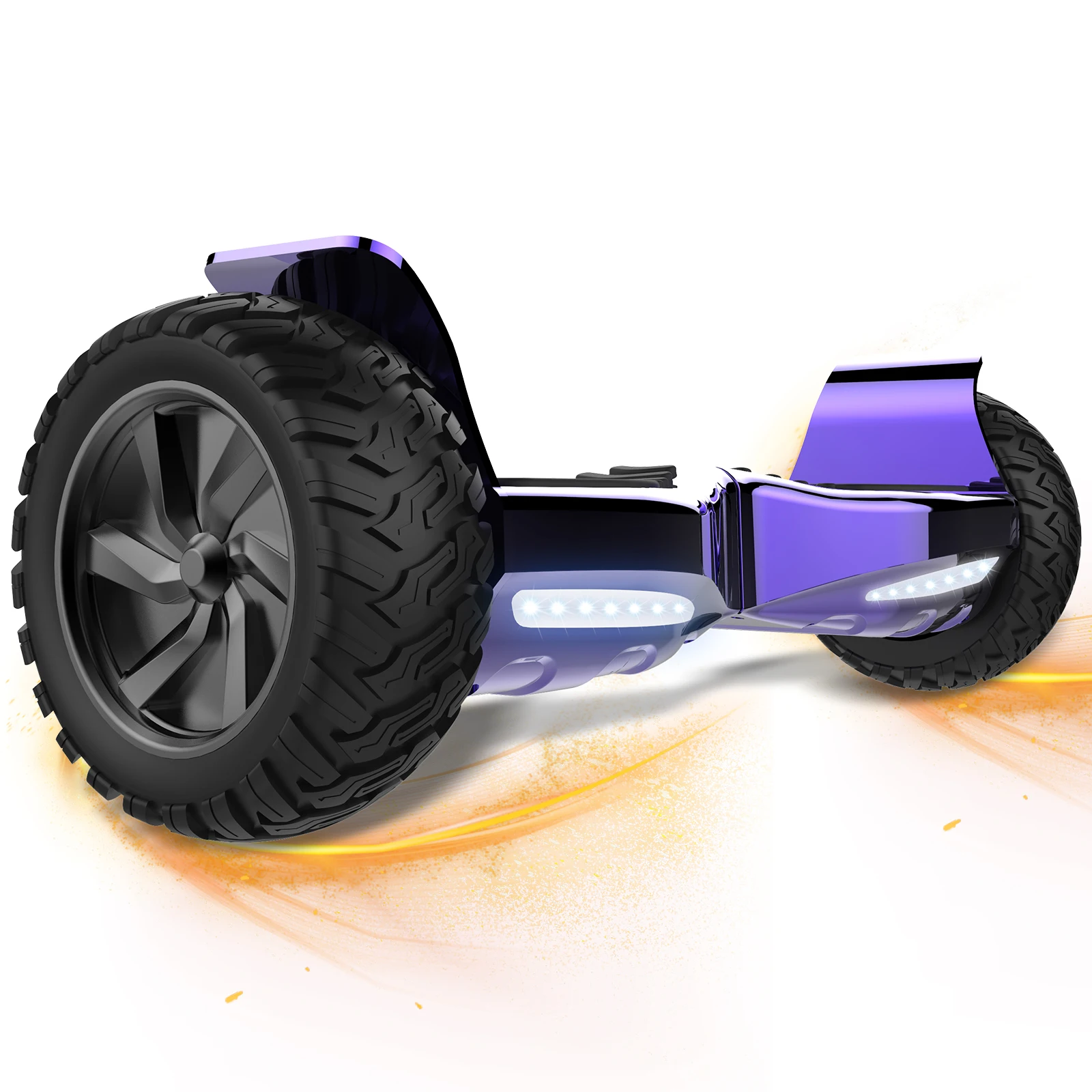 Rcb Hoverboard 8,5 inch zelfbalancerende elektrische scooter, app-bediening, Bluetooth-luidspreker en led-verlichting, cadeau voor kinderen