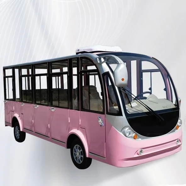 14-Seat Electric Mini Bus Customized Color Steel Structure for Tourist Shuttle Service Scenic Areas Special Transportation for