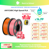 ANYCUBIC Filament High Speed PLA 1KG/Roll 1.75mm Plastic PLA 3D Printer Rubber Consumables Material for KOBRA S1C Series