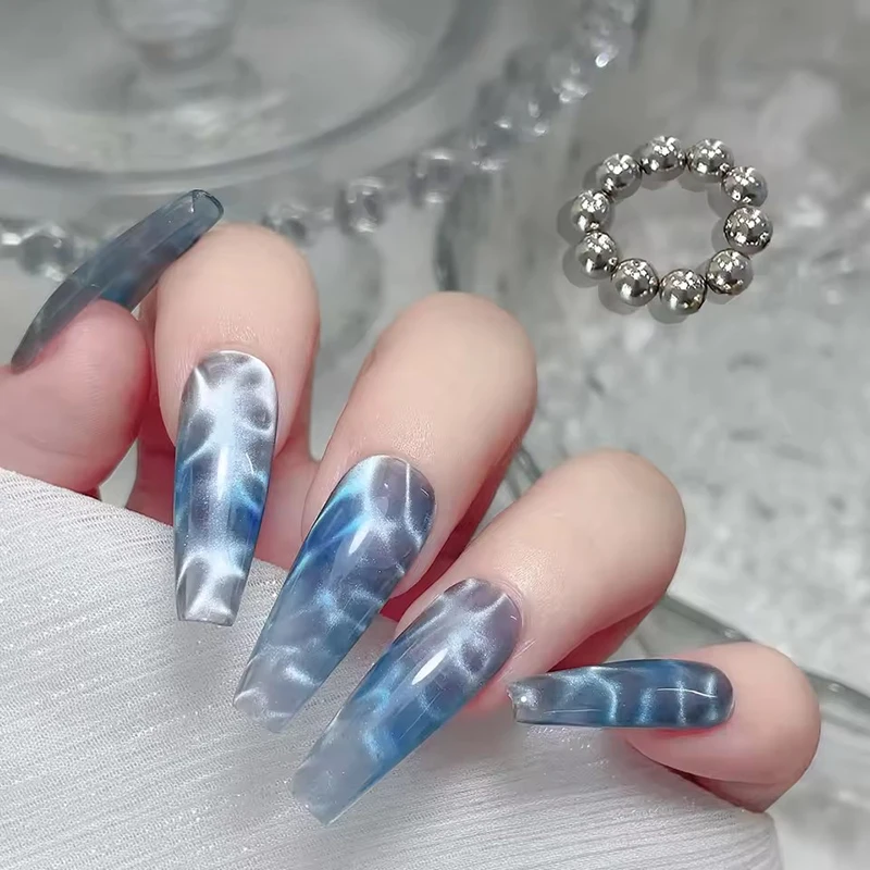 مسمار الفن القط العين مغناطيس السنانير المغناطيسية القوية دفع دبوس للثلاجة السبورة المنزل مكتب خريطة صور مذكرة DIY بها بنفسك مانيكير أداة ديكور #2