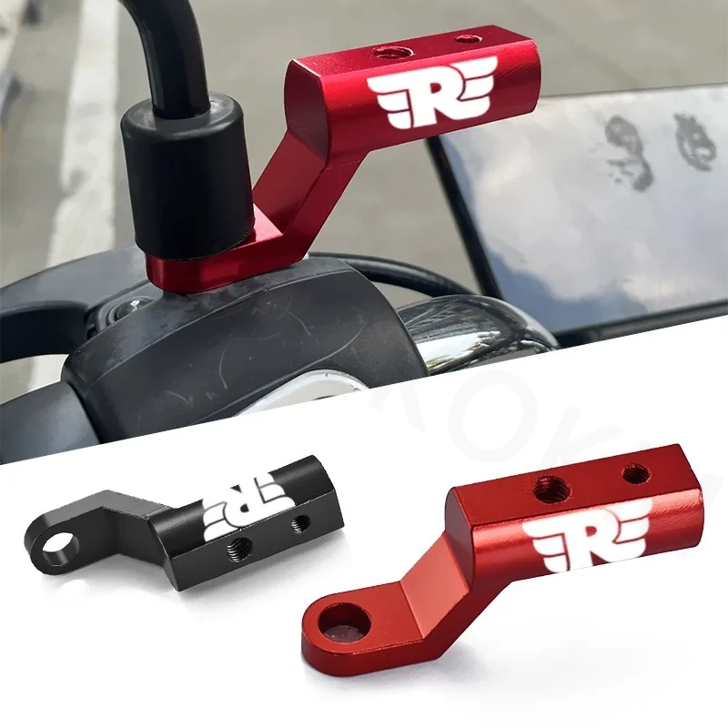 

Motorcycle Mirror Bracket Expander Rearview Extension Holder For Royal Enfield Bullet/Meteor/Classic 350 500 Interceptor 650