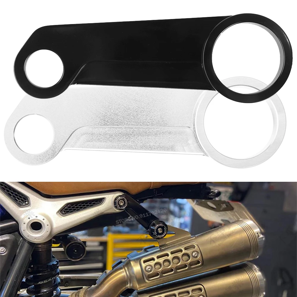 

For BMW R nine T RNINET NINET R9T Scrambler Motorcycle Aluminum High Exhaust Pipe Holder Exhaust System Connecting Fixed Bracket