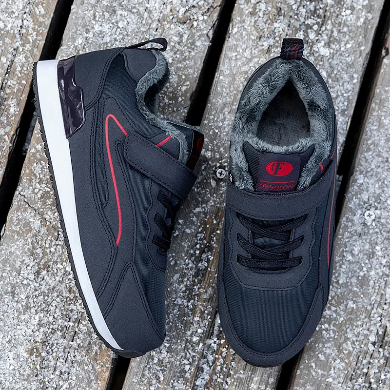 

ELUVA Men Winter Boots Waterproof Anti Slip Thermal Snow Boots for Men Warm Lightweight Hiking Boots Outdoor Work Shoes Non Slip