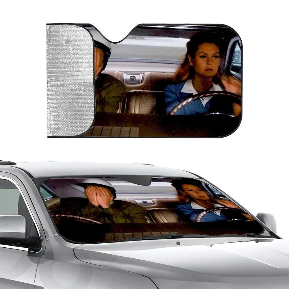 

B-Bewitched Movie Car SunShade Heat-insulating Aluminum Film Windshield Sunshades UV Rays Blocks Car Sun Visor Protector