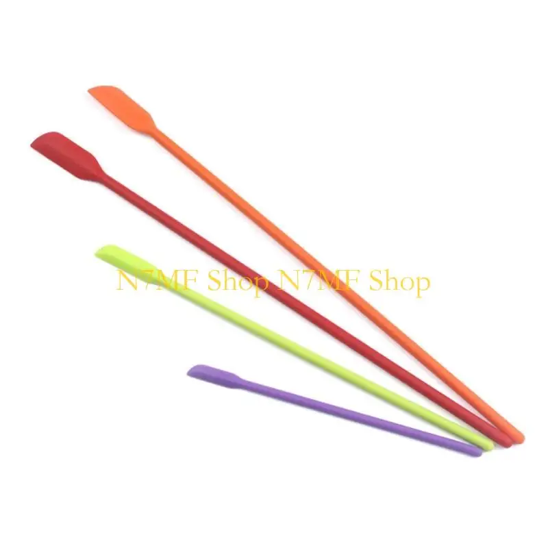 

N7MF Small Scraper for Makeup Spatula- Thin Jar Spatula for Thin Jar/Kitchen Bottles