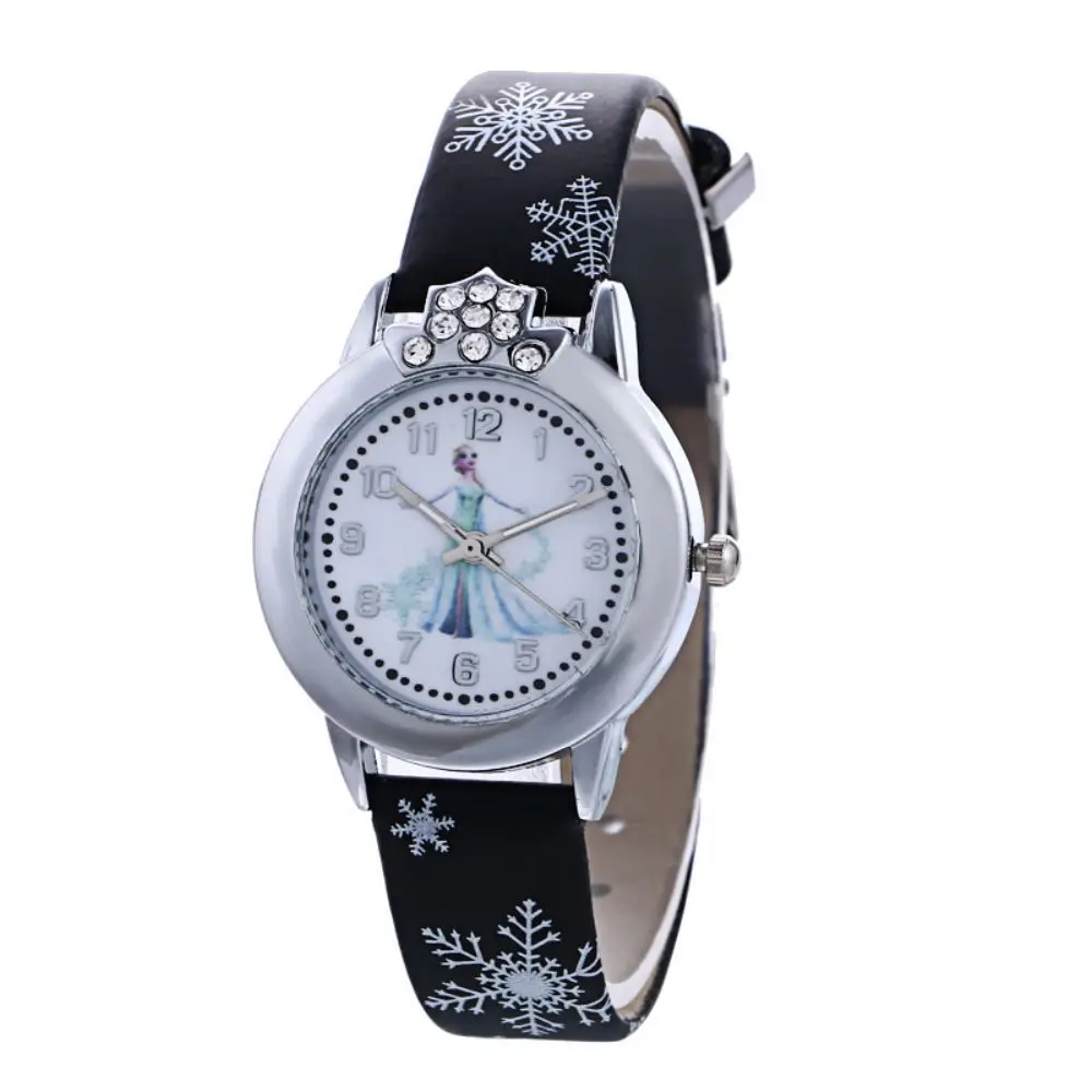 

Frozen Fashion Kids Watches Luxury Cute Cartoon Quartz Watch for Kids Girl Small Dial Wristwatch Ladies Dress Watch Womens Clock