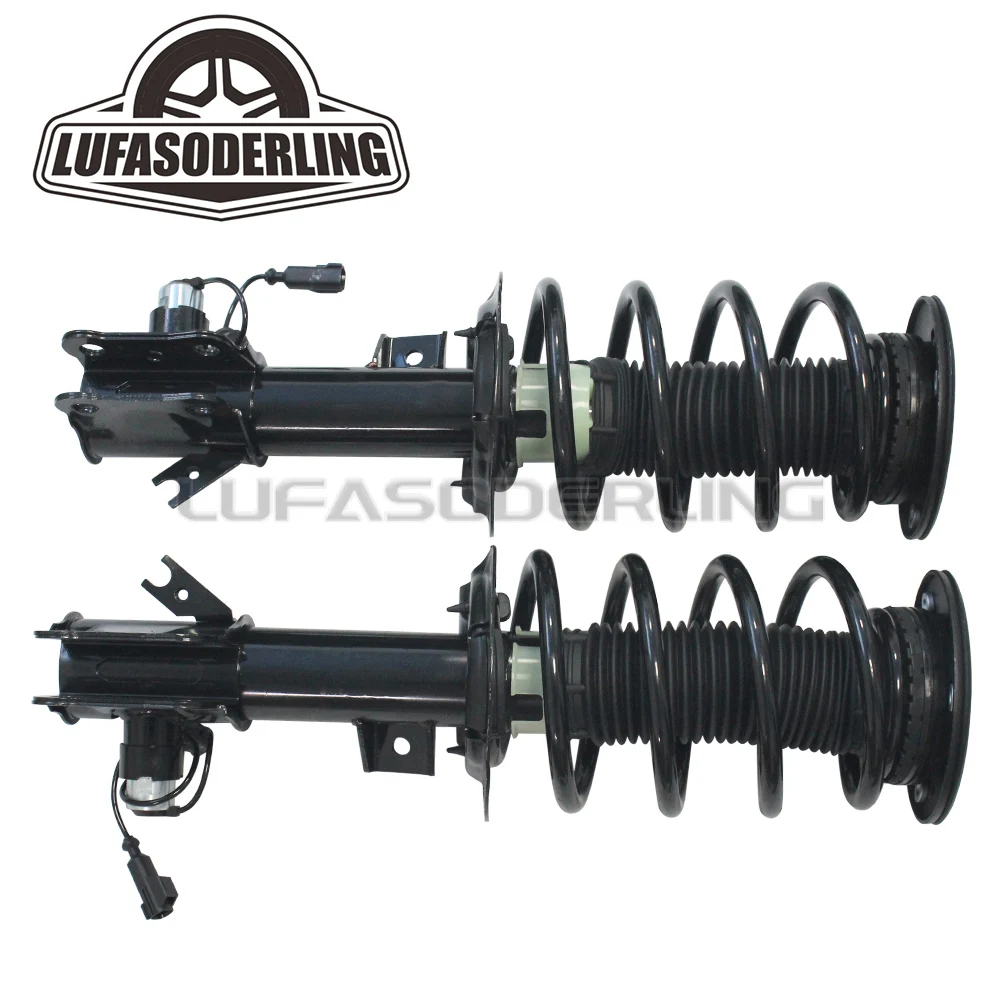 1 Pair Front Left & Right For Lincoln MKZ 2013-2022 Air Suspension Shock Absorber Assembly With Electric EG9Z18124K EG9Z18124J