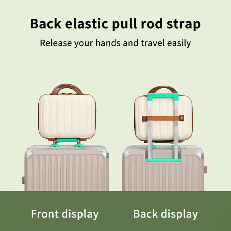 Bolsa de caja de cosméticos portátil de gran capacidad, bolsa de almacenamiento de cosméticos suave impermeable, bolsa de lavado a prueba de humedad, Maleta para viaje en casa