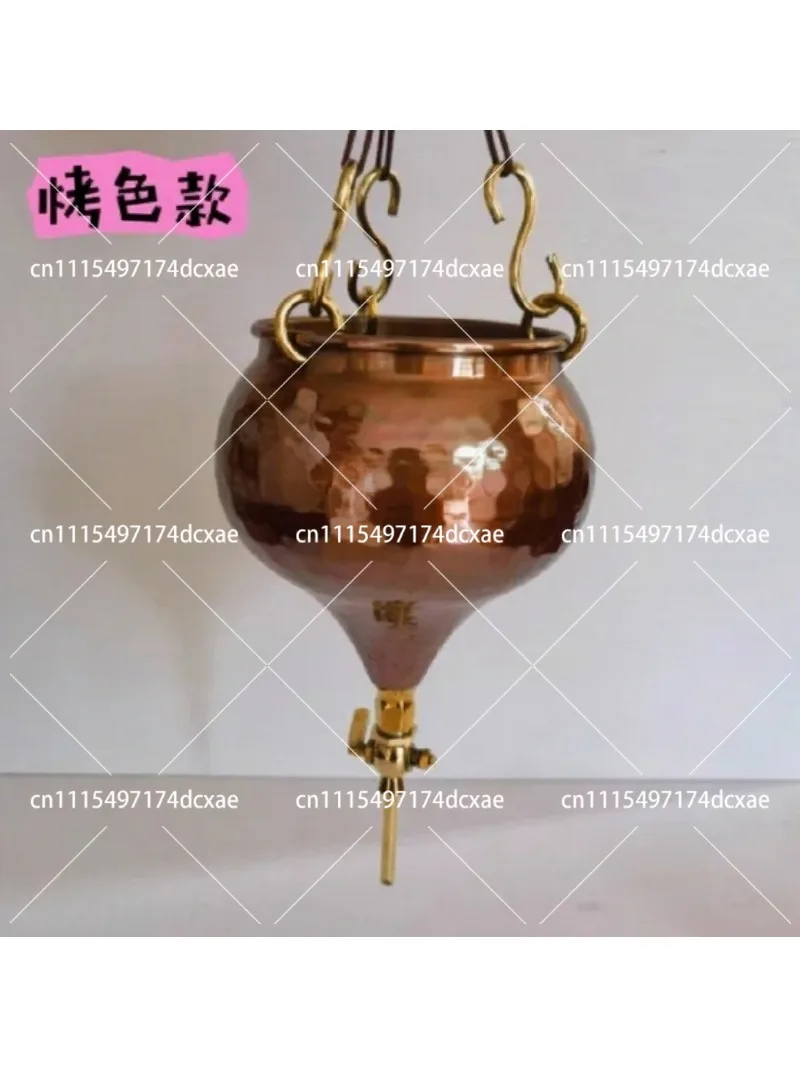 Pure Copper Oil Drip Therapy SPA Massage Tool for Relaxation and Aromatherapy Use