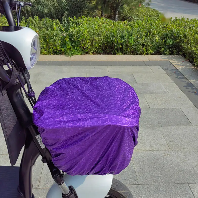 Electric Bicycle Basket Cover Waterproof Bike Basket Liner Rainproof Cover Fits For Most Bicycle Baskets Cushion Waterproof Kit