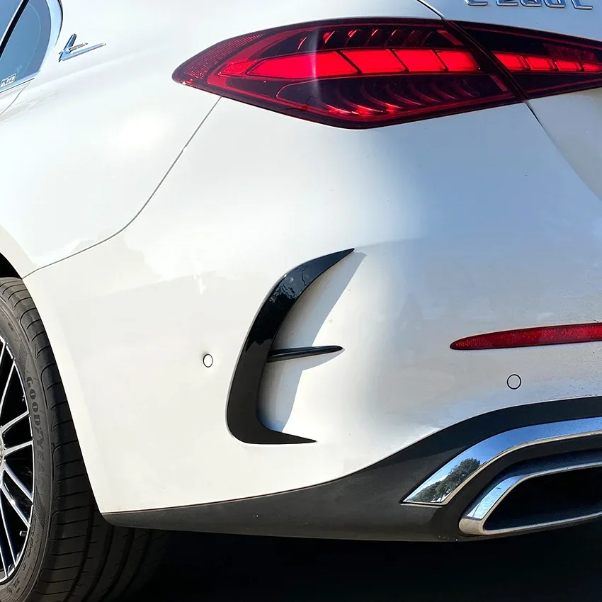 

GEFENSI для Mercedes-Benz C-Class W206 C200 C220 C260 C300 AMG 2022 2023, задний бампер, сплиттер, комплект кузова, спойлер, крышка вентиляционного отверстия St