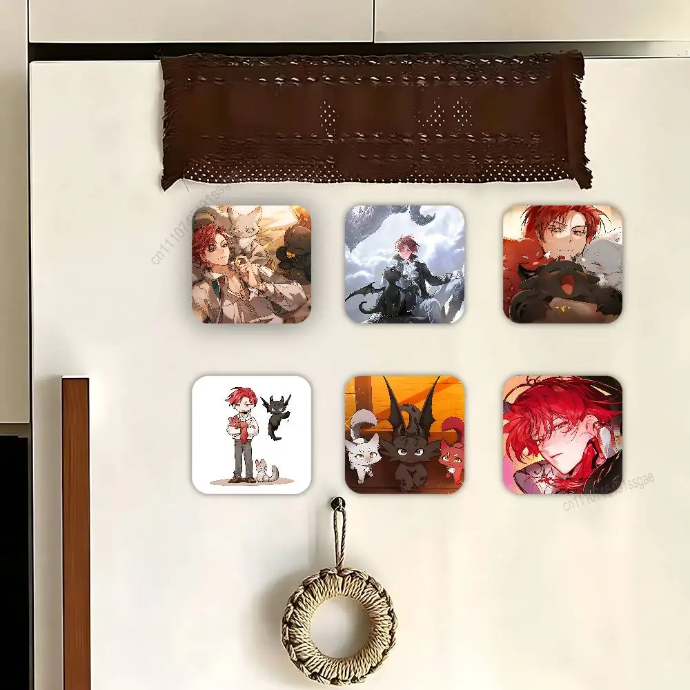 

L-Lout of C-Counts Family Square Decorative Fridge Magnets for Home Kitchen Office Whiteboard & Locker