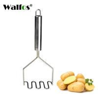 Walfos Kitchen Gadgets Stainless Steel Potato Mud Pressure Mud Machine Potatoes Masher Ricer Fruit Vegetable Tools Accessories
