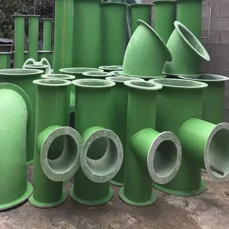 Organic heat-resistant FRP ventilation pipe Underground garage FRP square ventilation pipe Outdoor smoke prevention