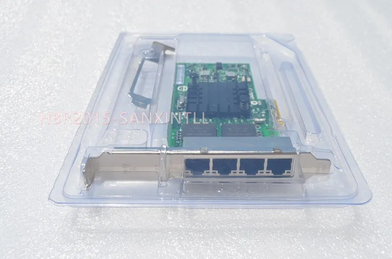 جديد I340-T4 E1G44HT E1G44HTBLK NIC جيجابت PCI-E محول خادم إيثرنت