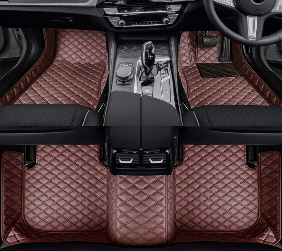 Custom car floor mats for Right hand drive Mercedes Benz GLE 300 350 400 450 580 SUV V167 5 seats 2026-2020 rugs durable carpets