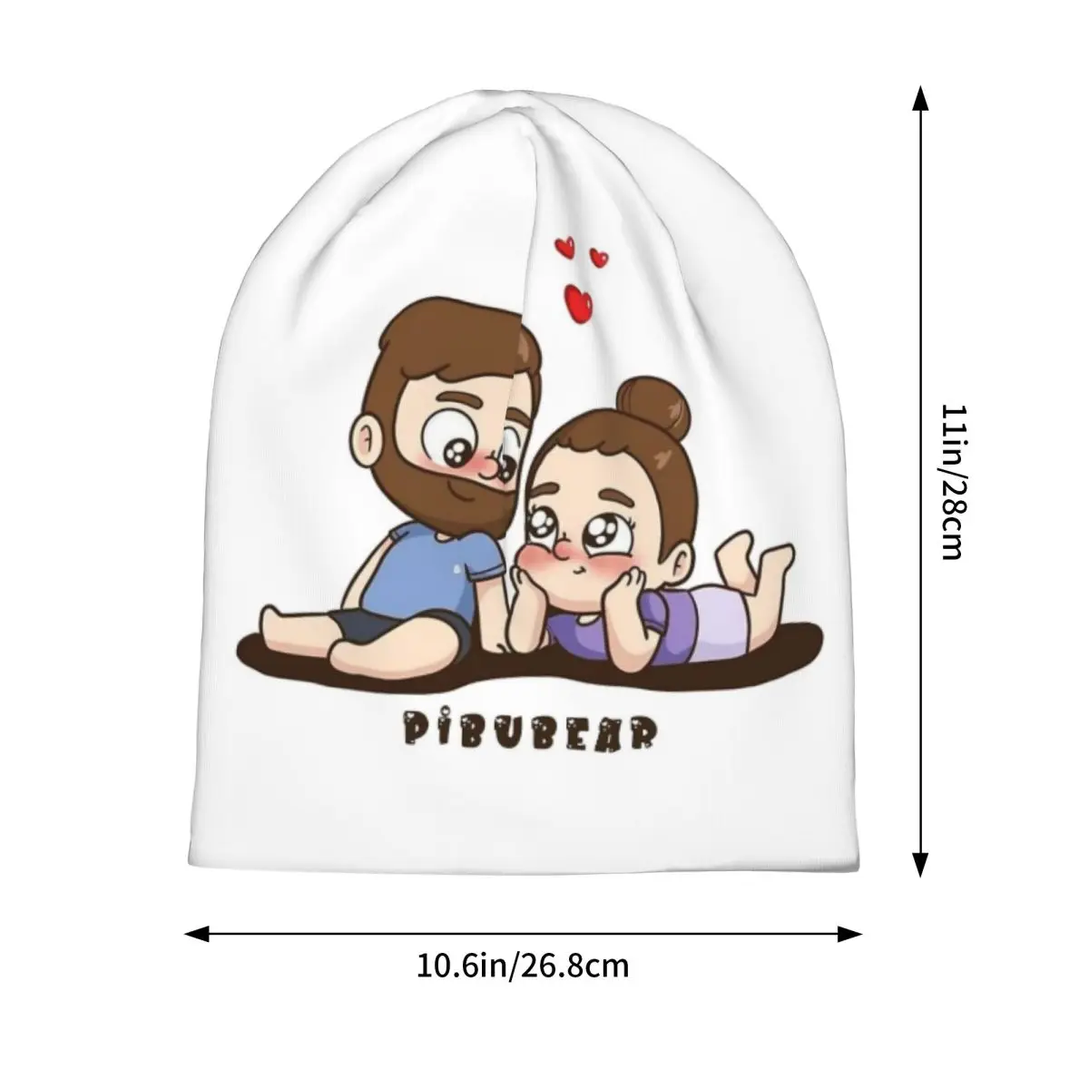 หมวกไหมพรมทรงบีนนี่ลายหัวกะโหลก Pibubear สำหรับฤดูใบไม้ร่วงและฤดูหนาว เหมาะสำหรับกิจกรรมกลางแจ้ง ให้ความอบอุ่น สำหรับผู้ชาย ผู้หญิง และผู้ใหญ่