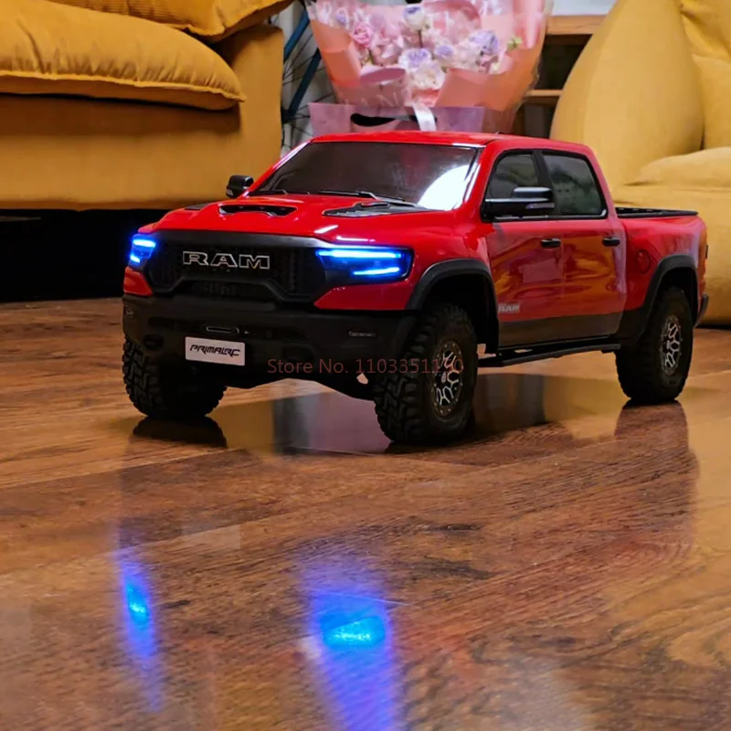 جديد الرعد دودج تيرانوصور رام 1500 محاكاة 1/8 التحكم عن بعد الكهربائية 4wd تسلق مركبة لاقط على الطرق الوعرة مركبة