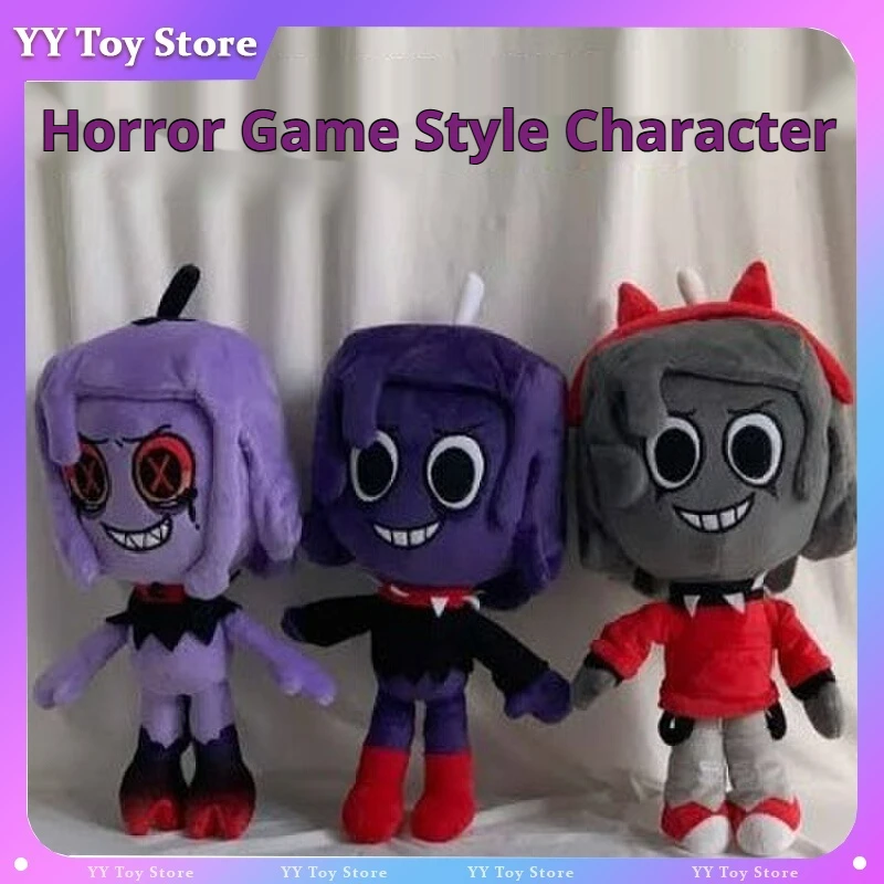 【Auf Lager】Plüschpuppe im Horror-Spiel-Design, weiches Stofftier, Sammlerstück, Dekoration für Zuhause, Weihnachts- oder Geburtstagsgeschenk für Fans.