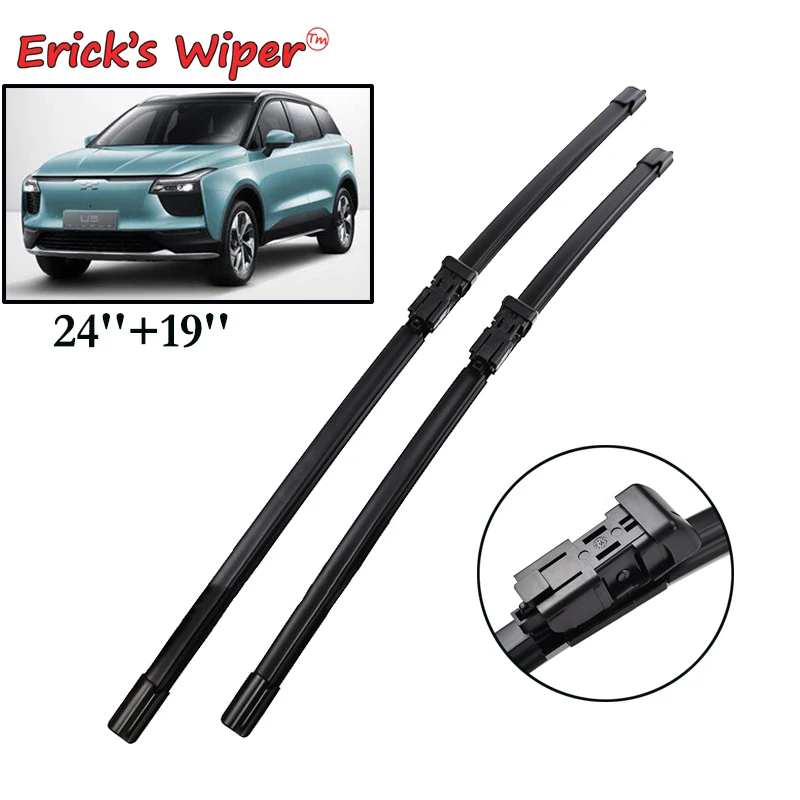 Erick's Wiper LHD Front Wiper Blades For Aiways U5 2019 - 2023 Windshield Windscreen Clean Window Car Rain Brush Nature 24