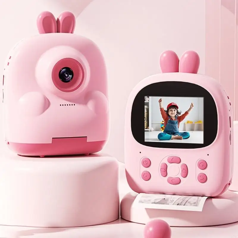 

97BC Rechargeable Kids Printer Camera With 2.4In Screen Safe Digital Instantly Camera