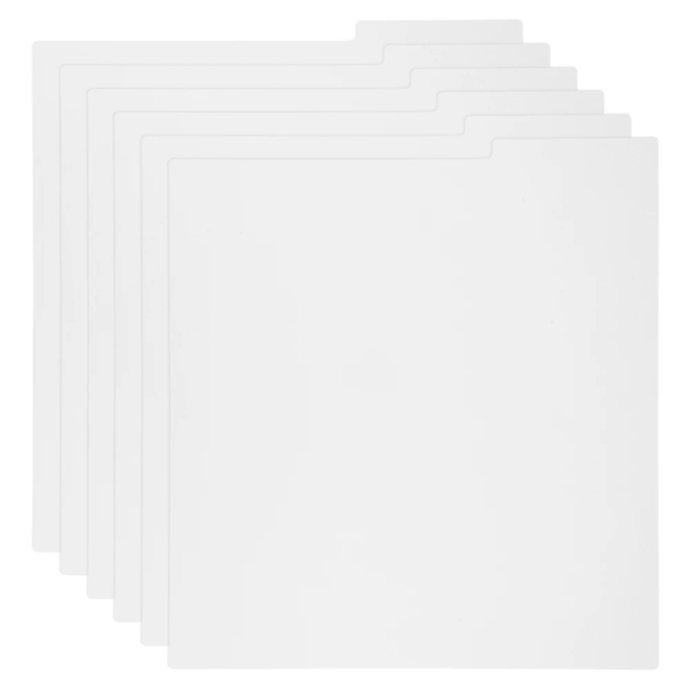 

6pcs Vinyl Record Divider Cards A-Z Writable Sturdy Blank Dividers For Cd Dvd Bookcase Vinyl Storage Diy Music Separators Folder